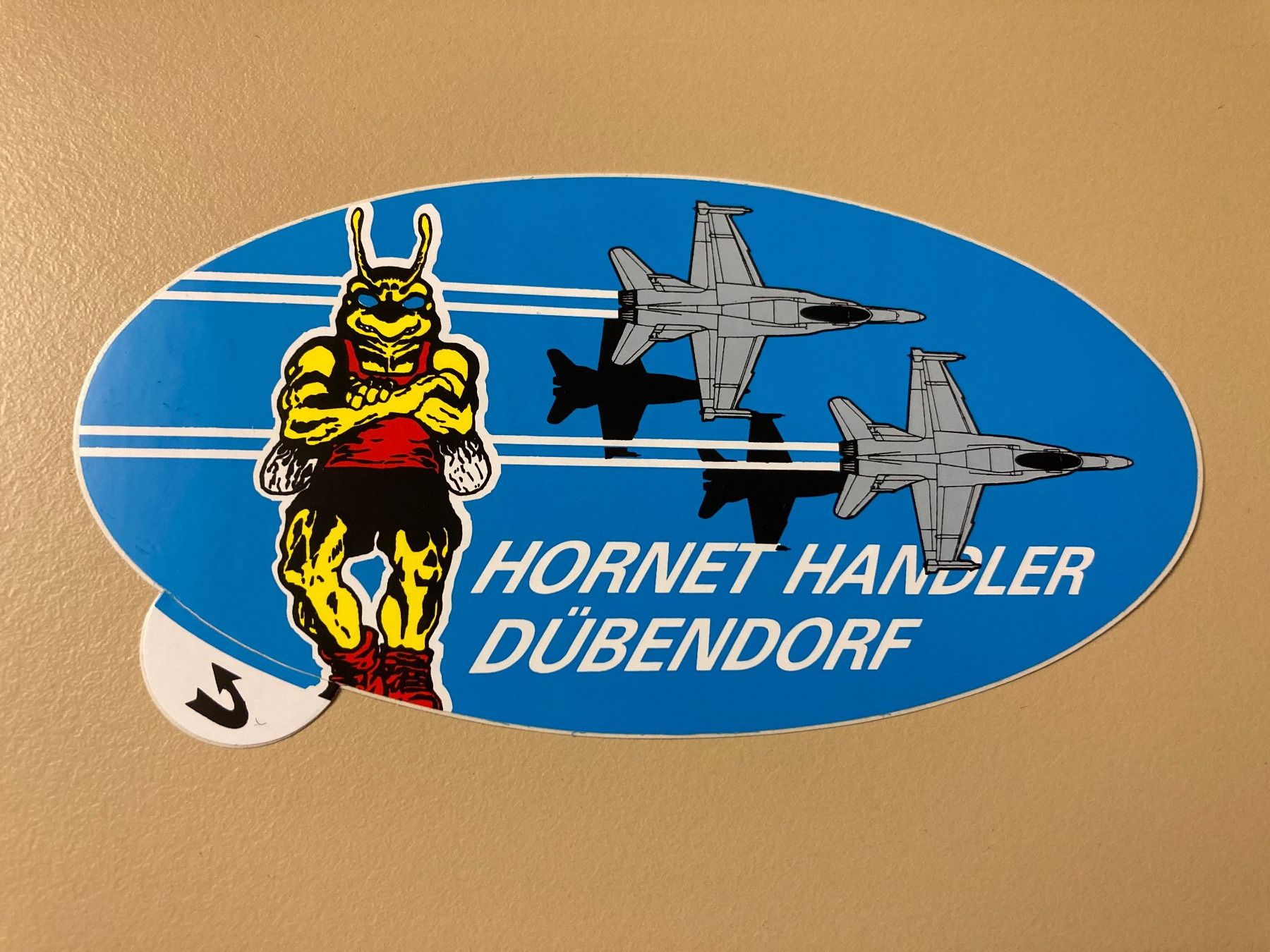 Sticker: Aufkleber Luftwaffe: Hornet Handler Flugplatz Dübendorf – Nuovo (secondo la descrizione) da Brütten venduto da Hst1