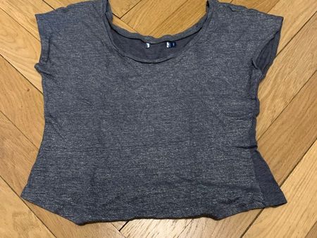 T shirt en lin pailleté petit bateau
