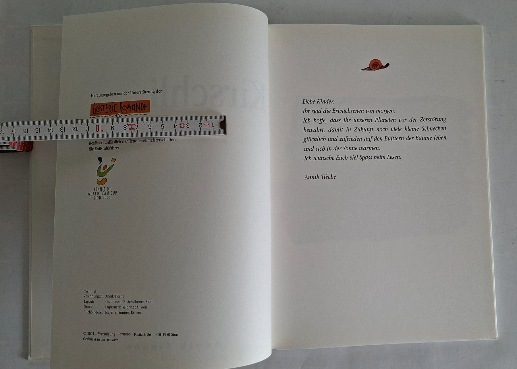 Libri: Kirschli, die kleine Schnecke - Kinderbuch – Usato da Opfikon venduto da Diversamente 2