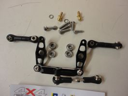 RC Lenkung Set Aluminium Toomod Racing schwarz NEU 1:10