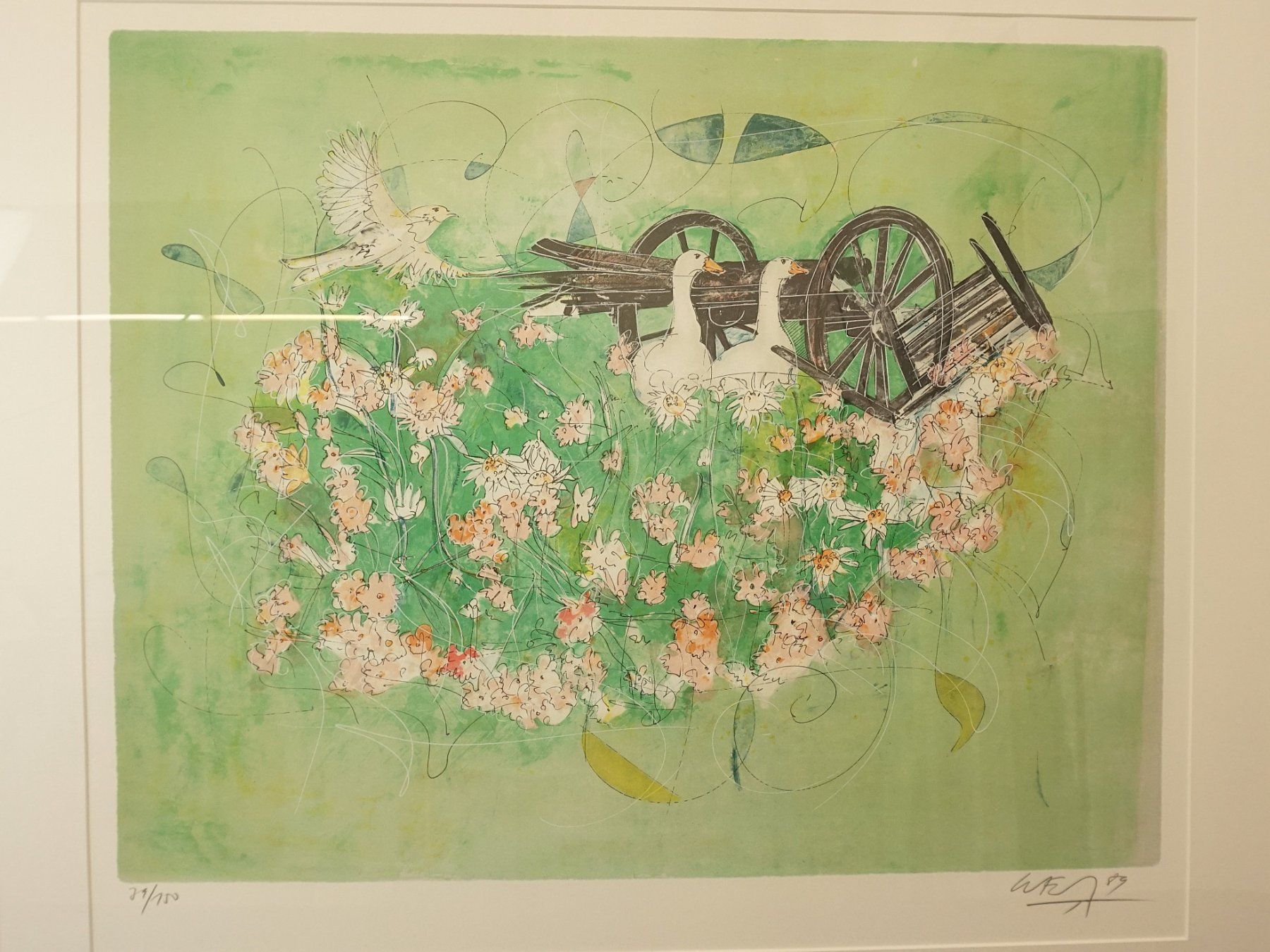 Foto & Immagini: Frühlingbild (103cm/92cm) – Usato da Pratteln venduto da Restwert_Pratteln 1