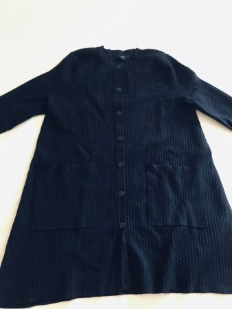 COS lange Strickjacke A-Linie Gr  S