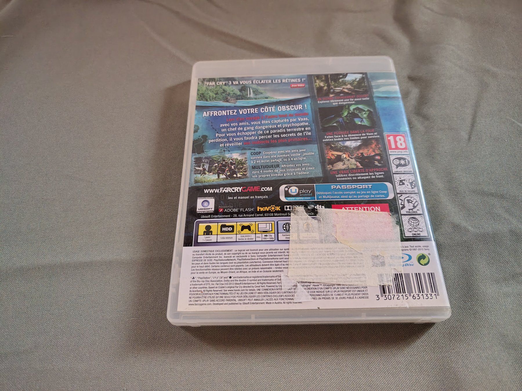 Sony Giochi: Jeu PS3 Far Cry 3 – Usato da Saxon venduto da dan_drn5 2