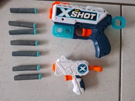 Nerf X-Shot Pistolen Set, 2 Stück,  guter Zustand!