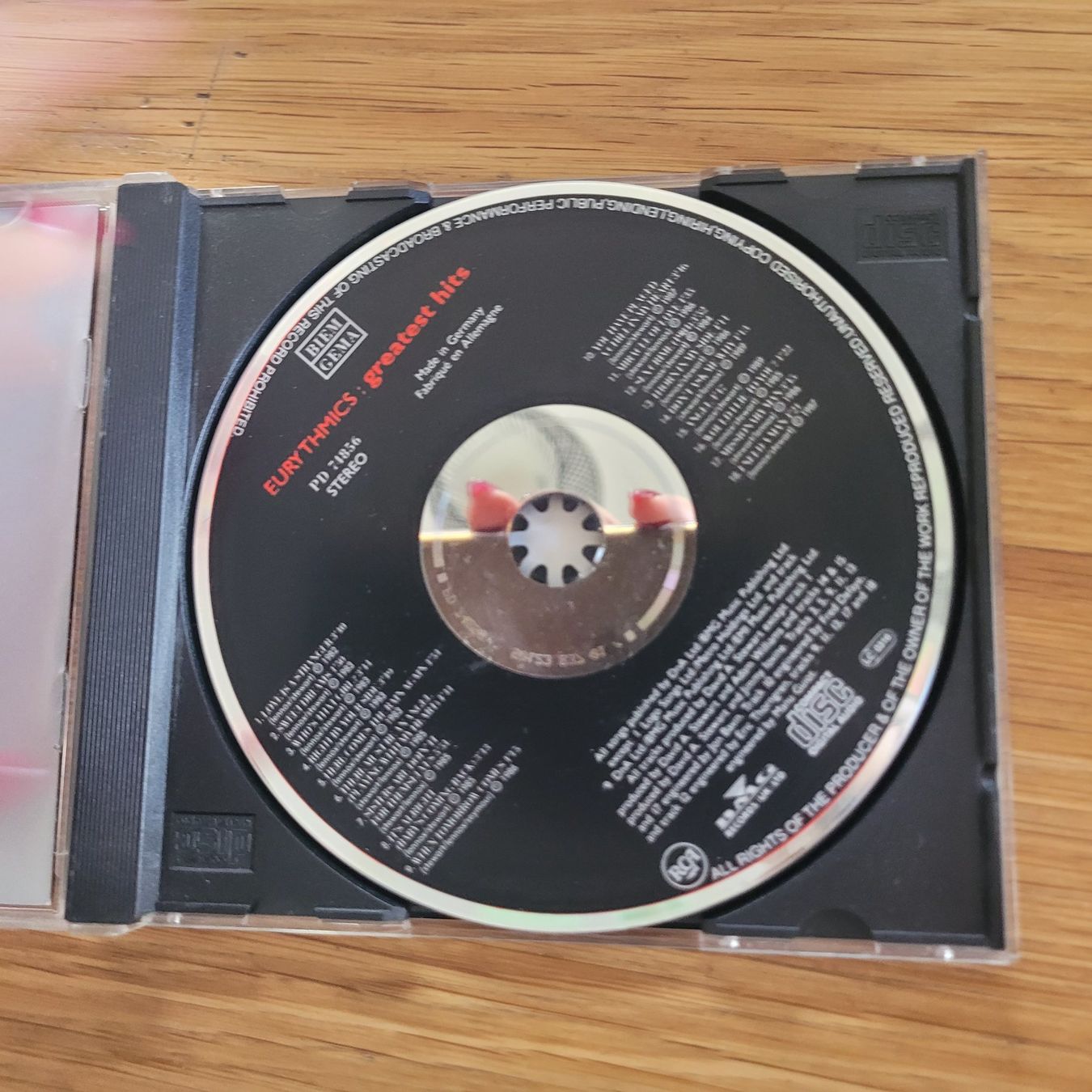 CDs: CD Eurythmics – D'occasion à Biel/Bienne par Destockweb 1
