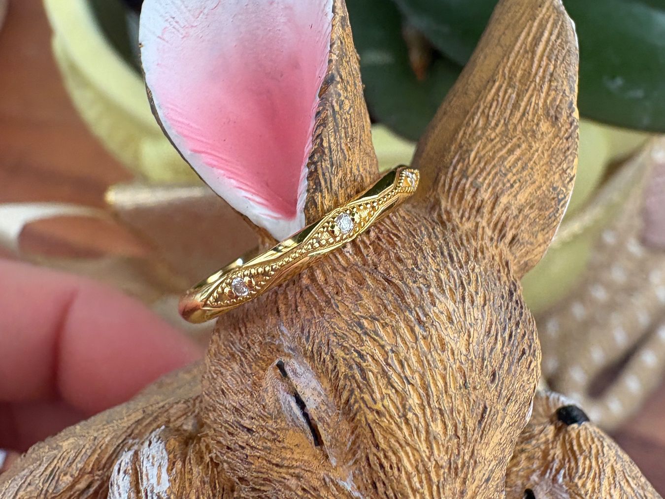 Anelli: 2 oder 1 Vintage Trauring Silber 925 Moissanite Damen-Ring – Nuovo e nell'imballaggio originale da Frauenfeld venduto da Vanityroom 3