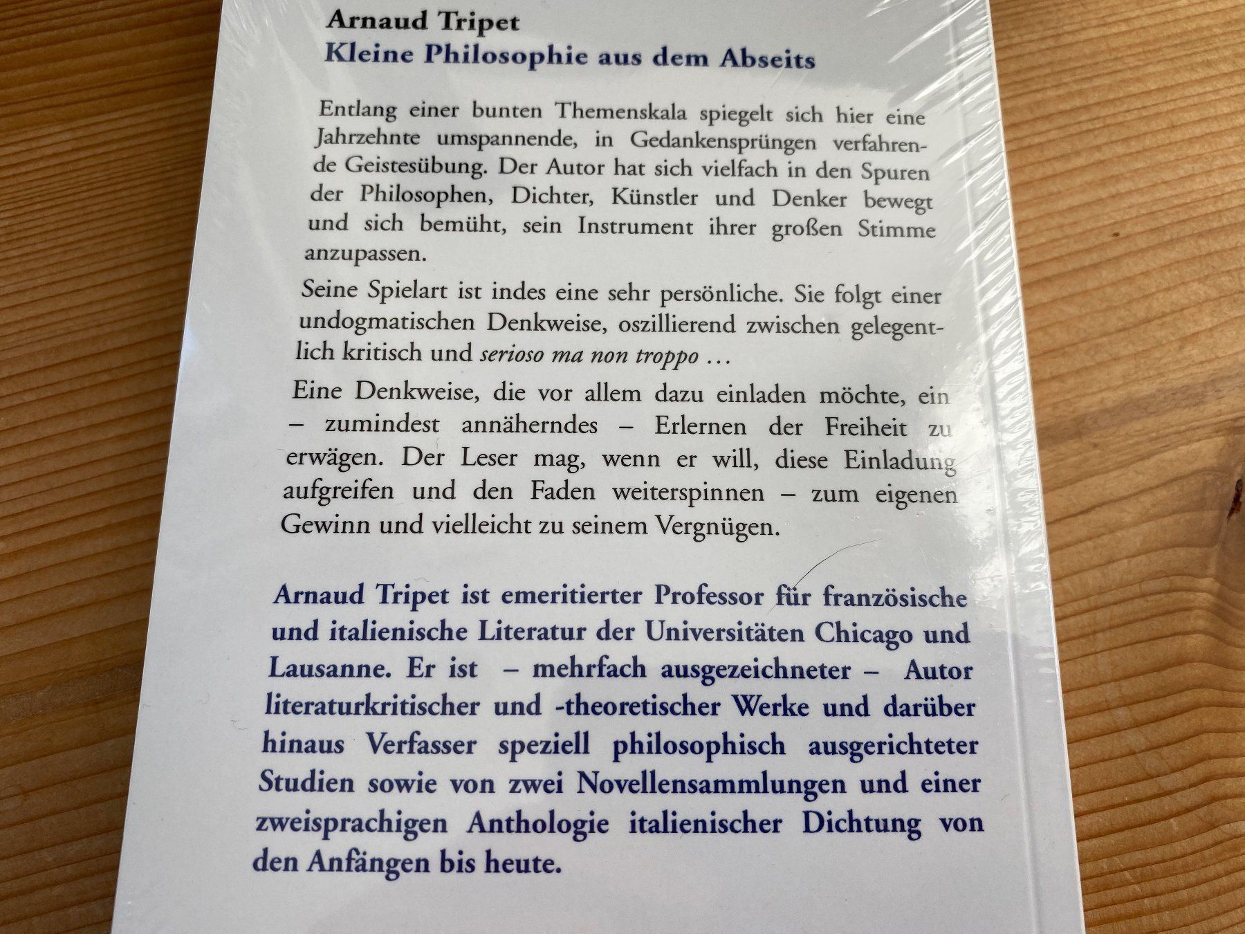 Libri: Buch – Arnaud Tripet – Nuovo e nell'imballaggio originale da St.Gallen venduto da kingsamas 6