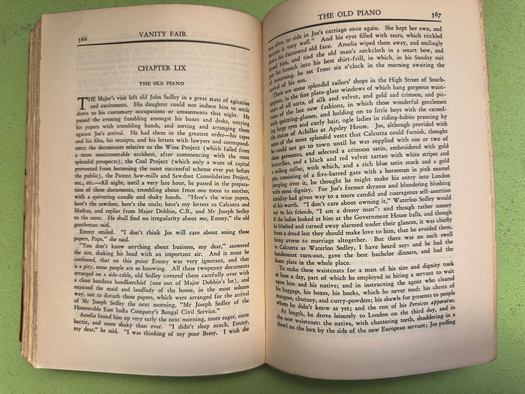 Bücher: W. M. Thackeray: Vanity Fair. – Gebraucht aus Zürich von allp 6