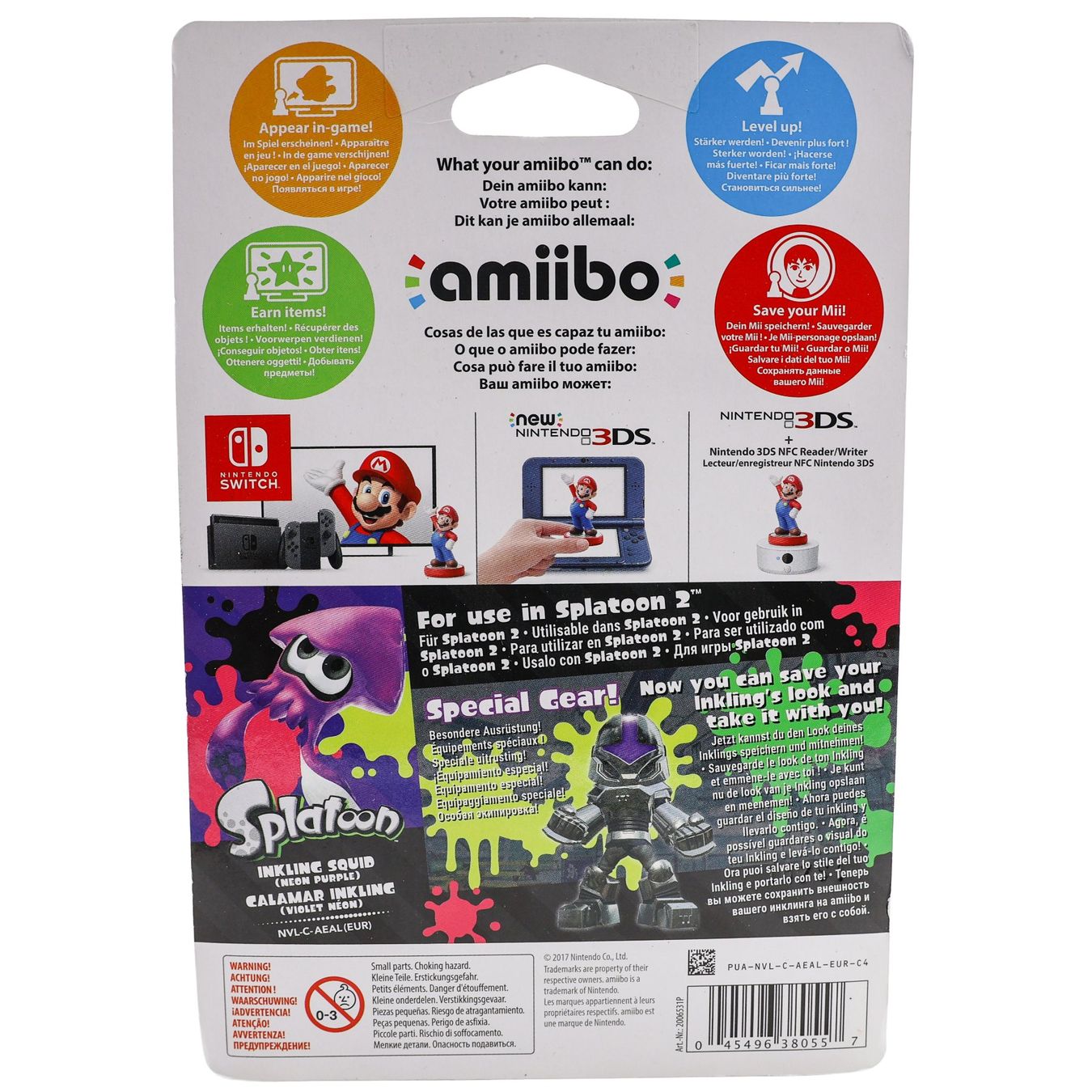 Statuette: Inkling Squid - Neon Purple Amiibo - NEW – Nuovo e nell'imballaggio originale da Paudex venduto da dindeboy 1