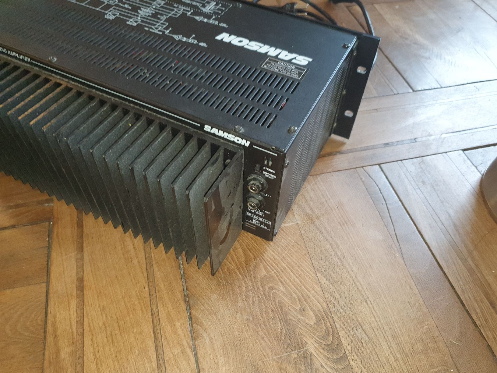 Amplificatori: Samson Servo 550, Studio Amplifier - Guter Zustand! – Usato da Luzern venduto da steuereinheit 3