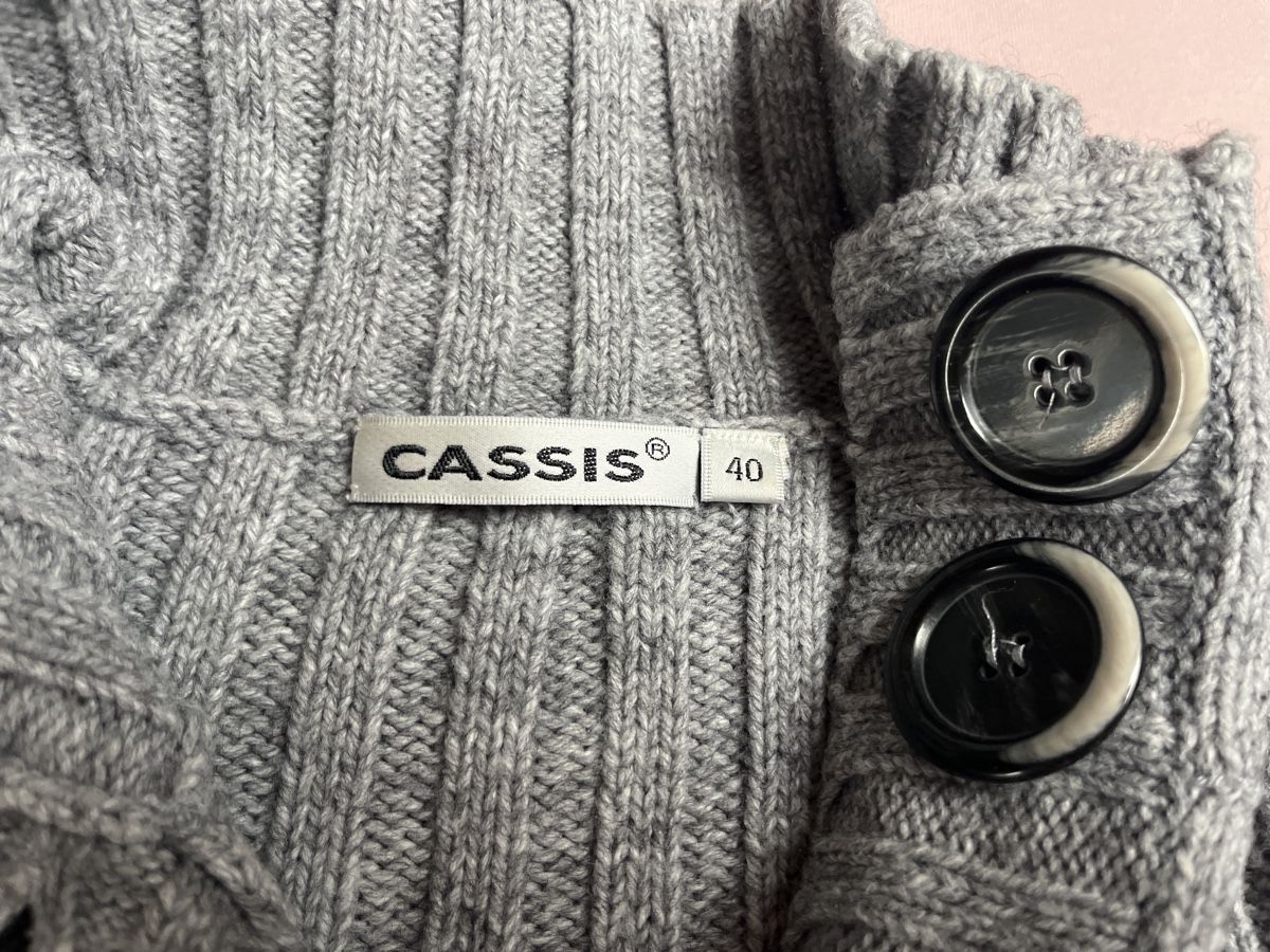 Maglioni & Felpe: CASSiS Damen Wollpullover Gr. 40 Rippenmuster grau – Usato da Kaisten venduto da saleforfun 2