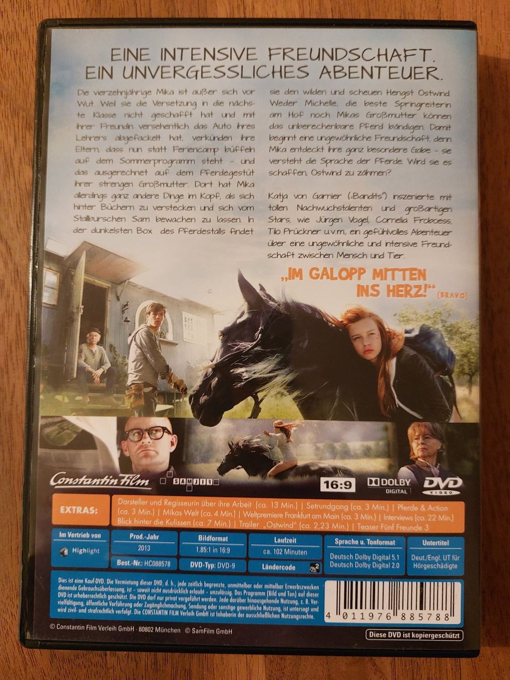 Alle DVDs: DVD - Ostwind - Zusammen sind wir frei – Gebraucht aus Rheinfelden von FilmAuktion 1