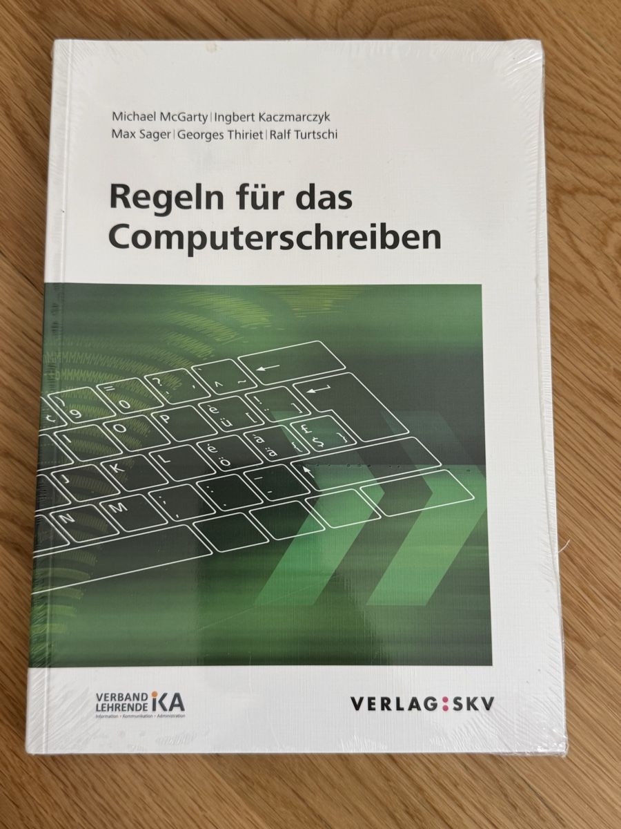Libri: Regeln für das Computerschreiben, Bundle – Nuovo e nell'imballaggio originale da Basel venduto da oks_7kxy