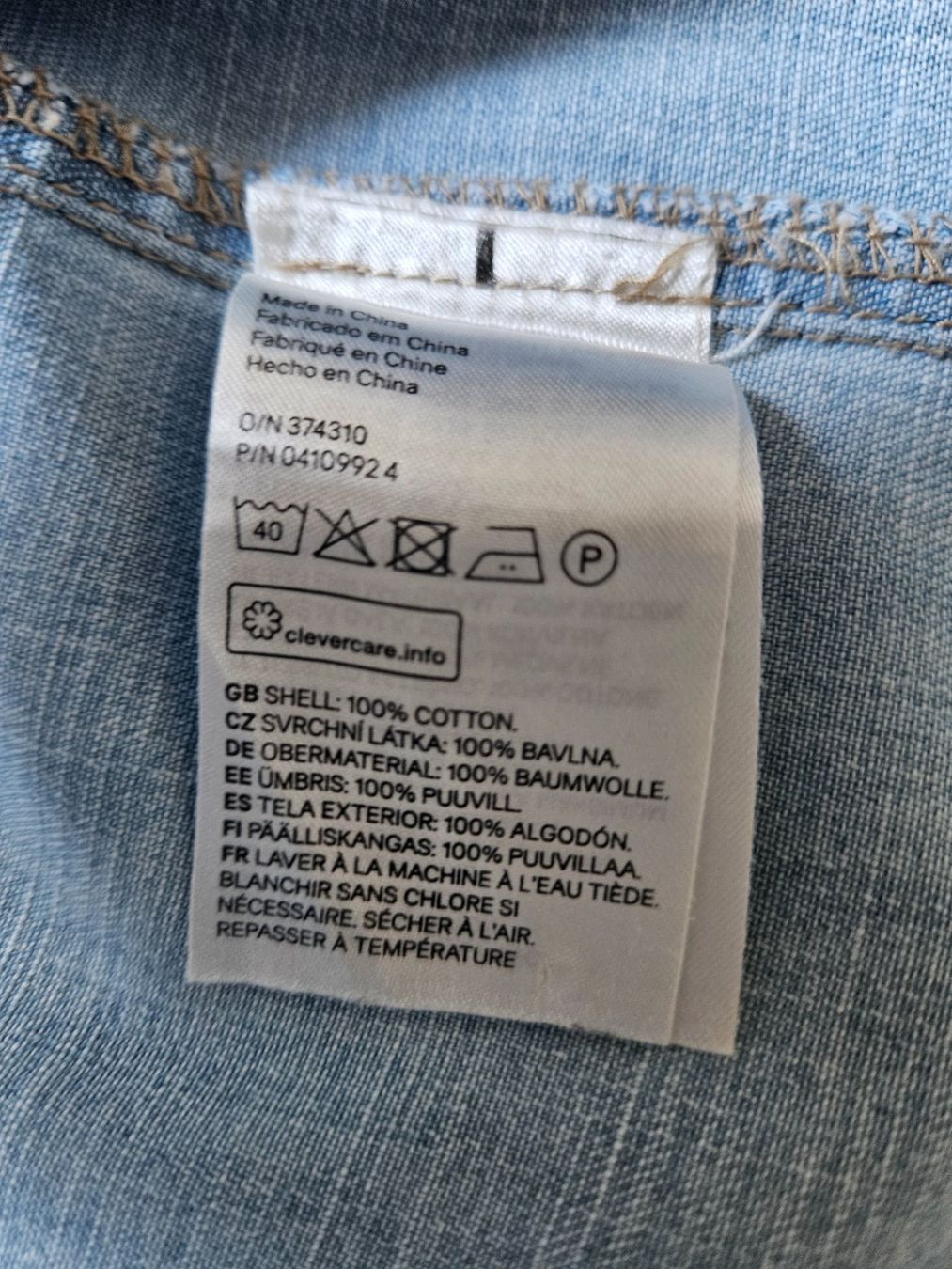 H&M Hemden: Jeans Hemd – Gebraucht aus Tann von Pepiino 7