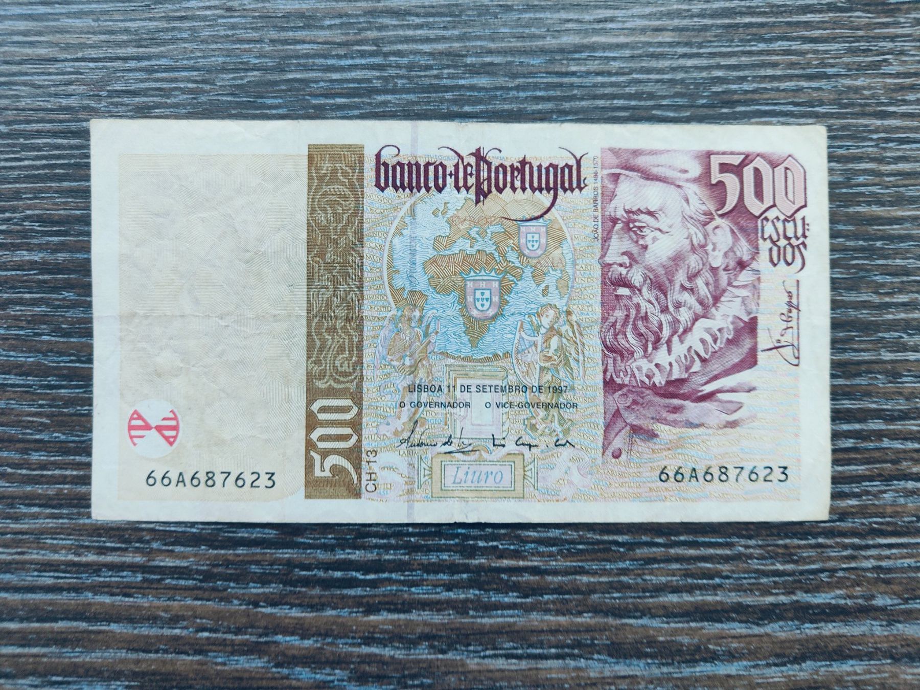 Banconote: Portugal 500 Escudos 1997 !!!!! – Usato da Flaach venduto da Lonzo99