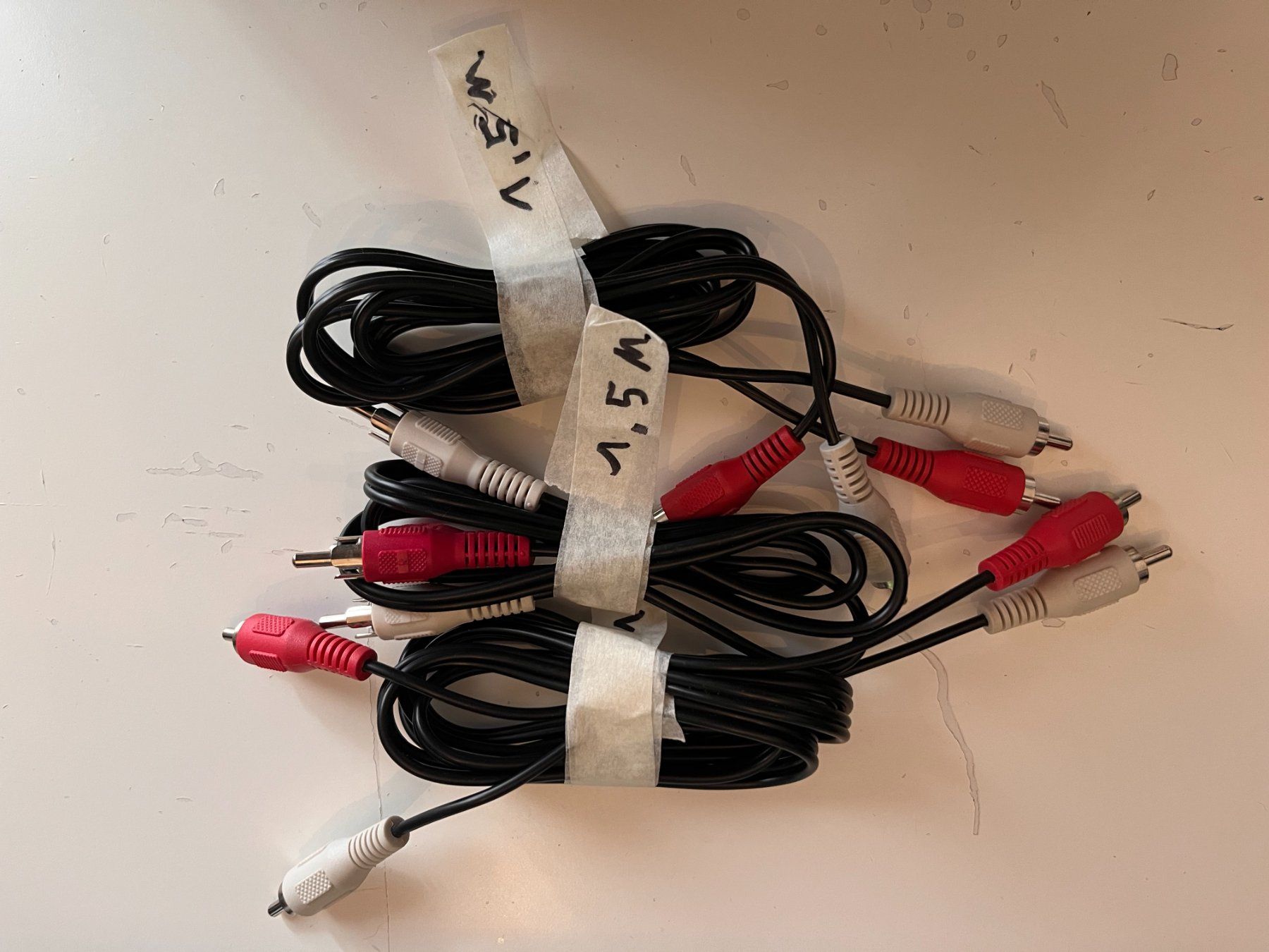 Cavi: Stereo Cinch-Kabel 1.5 M – Usato da Bern venduto da PJB
