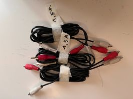 Stereo Cinch-Kabel 1.5 M