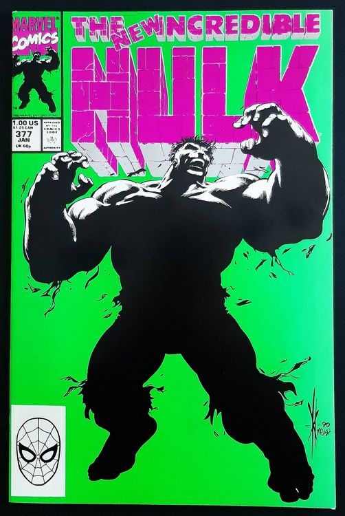 INCREDIBLE HULK 377 KEY ISSUE HIGH GRADE MARVEL 1991 | Kaufen Auf Ricardo