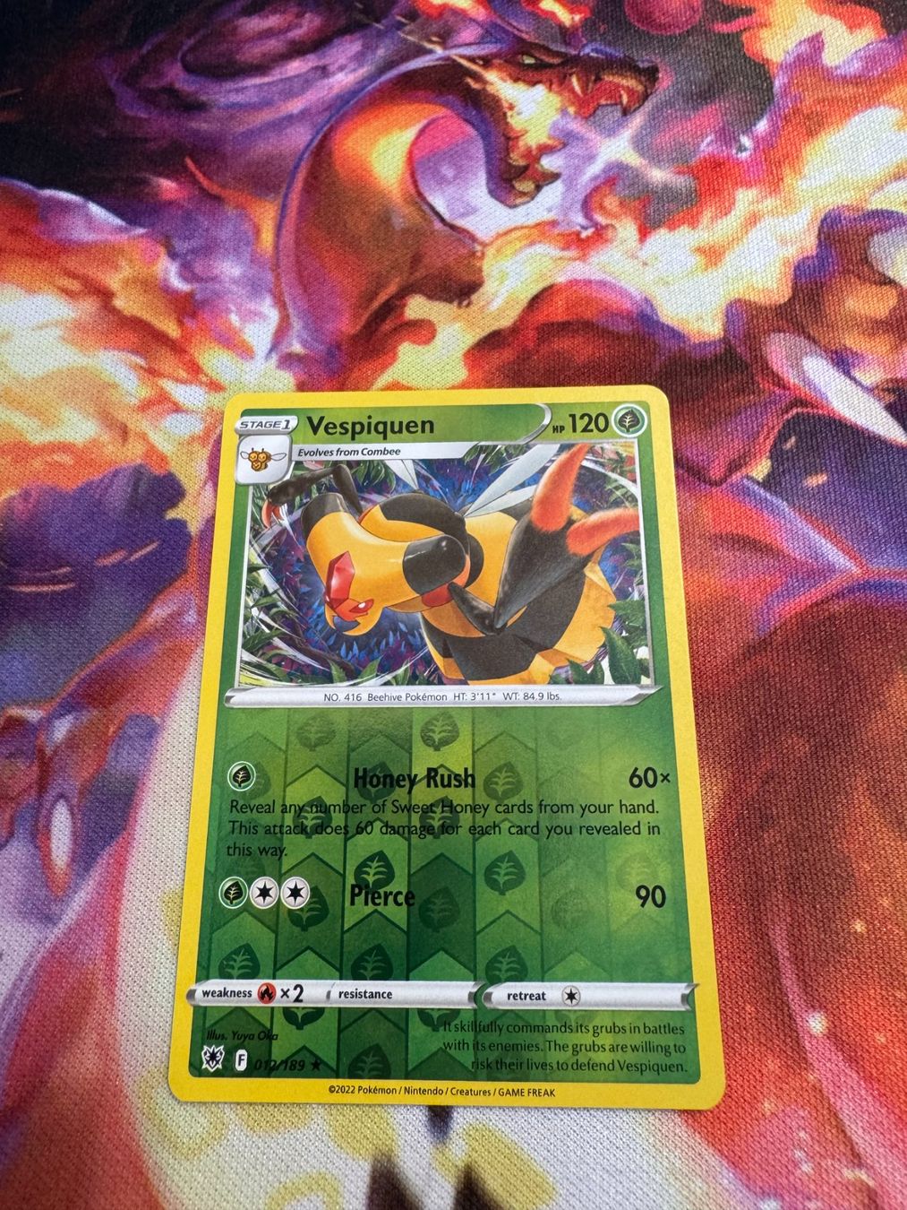 Pokémon Sammelbilder & Trading cards: Vespiquen (ASR 012) / Reverse Holo / Astral Radiance – Neu (gemäss Beschreibung) aus Bülach von CherryBlu
