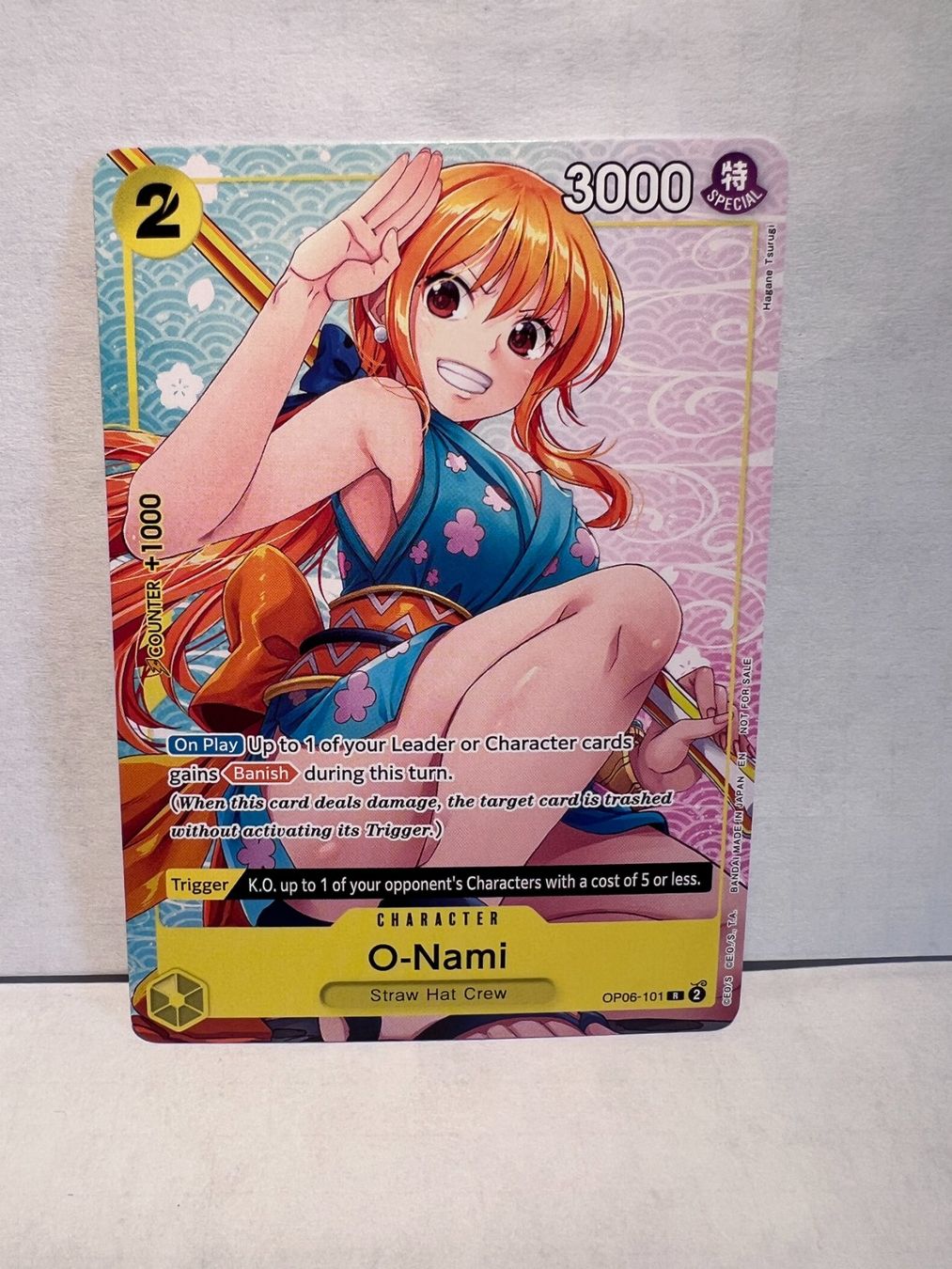 Bandai Carte collezionabili: One Piece TCG - O-Nami / OP06-101 – Usato da Langenthal venduto da Thunderboltli