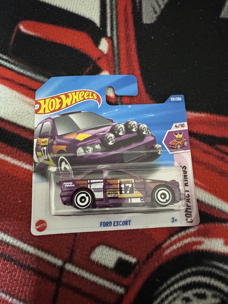 Hot Wheels Modellini d'auto: Ford Escort – Nuovo e nell'imballaggio originale da Berneck venduto da f80kado