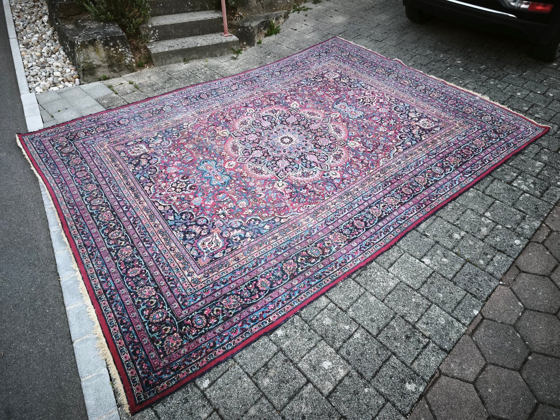 Teppiche: Grosser Orient Teppich Handgeknüpft – Gebraucht aus Arch von Mannaz23