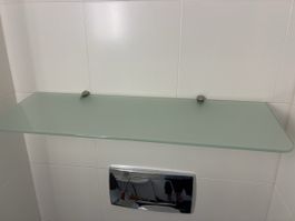 Ablage Glas für WC