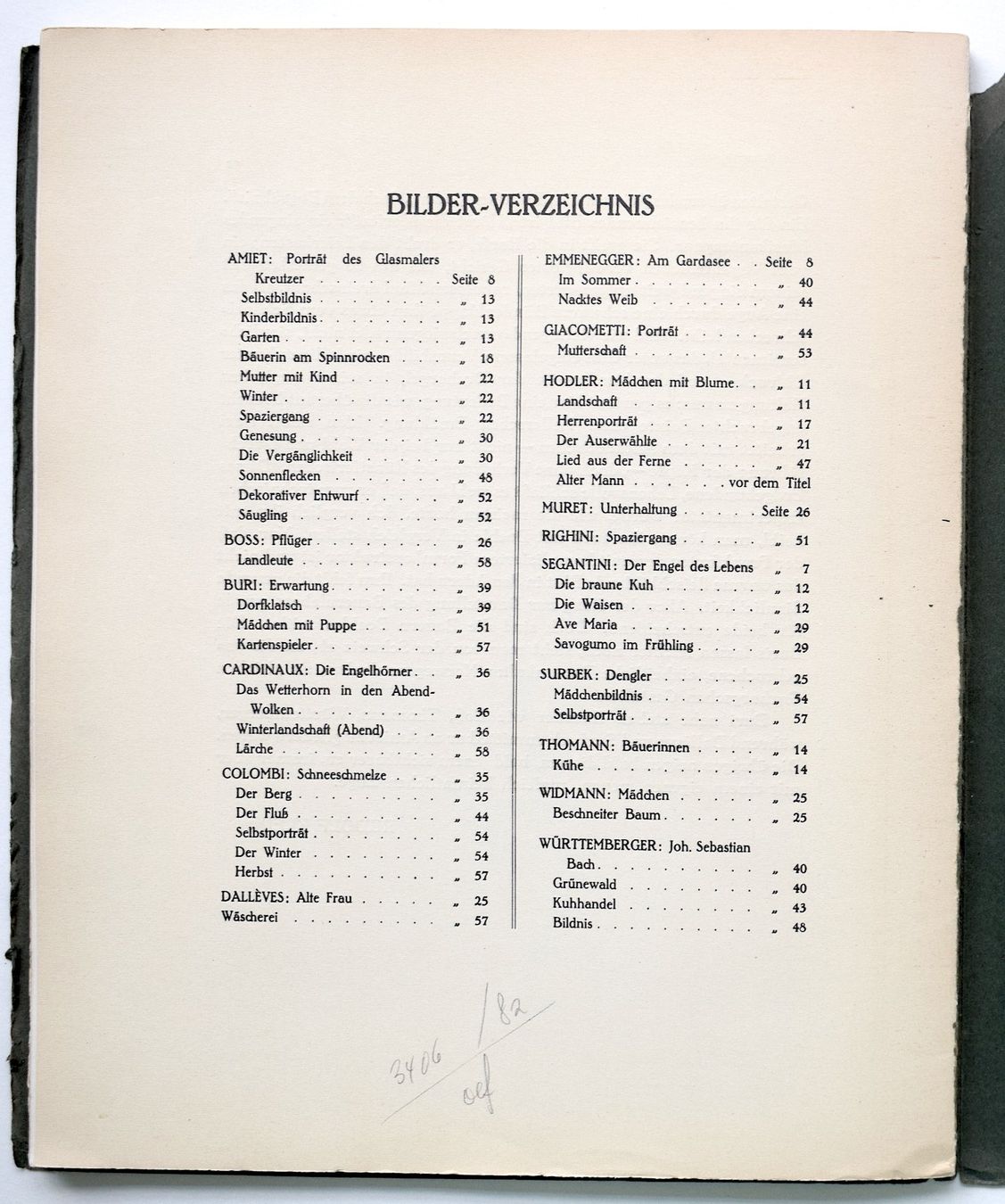 Livres: Ferdinand HODLER + die Schweizer Rudolf Klein Beckmann – D'occasion à Zürich par kunstarchiv.online 8