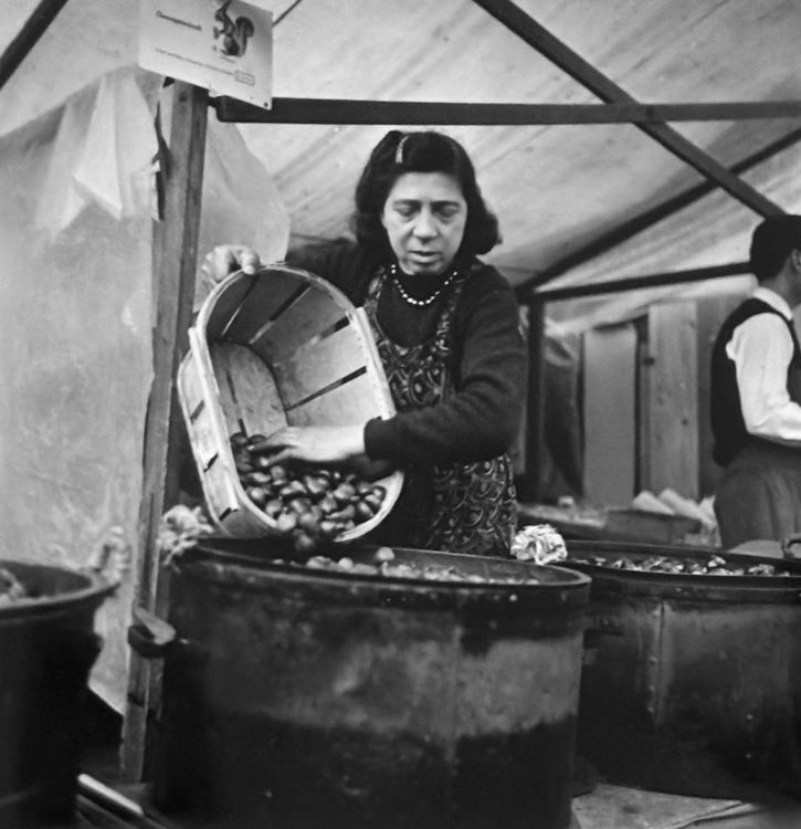 Originalfoto 1960er Jahre - St. Gallen, Jahrmarkt, Marroni | Kaufen auf ...