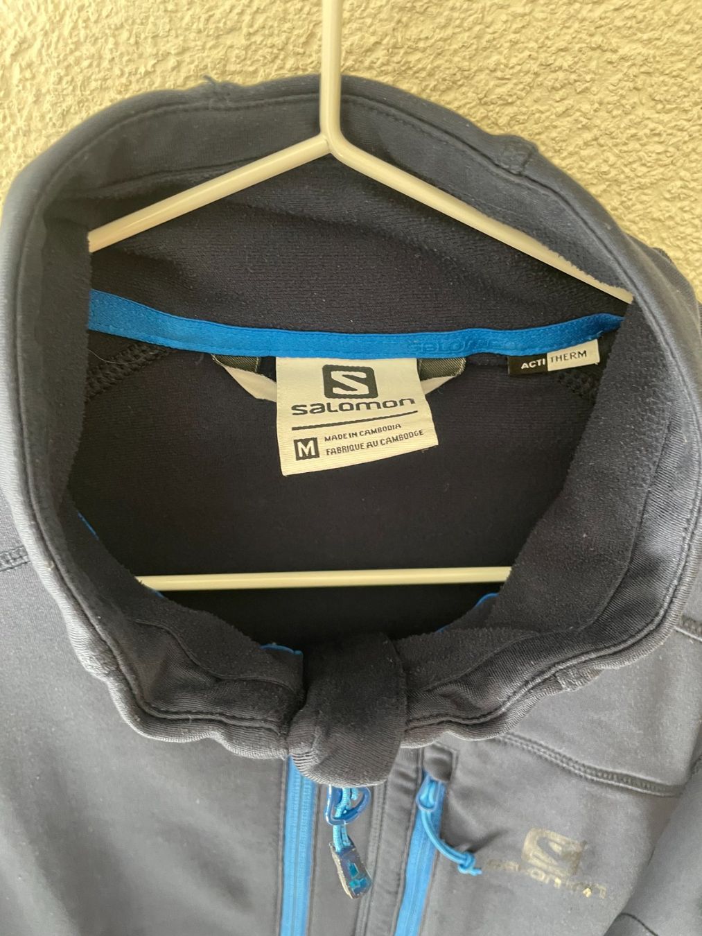 Salomon Giacche: Salomon Navy Zip Fleece Jacket M – Usato da Lausanne venduto da amaury.h 1