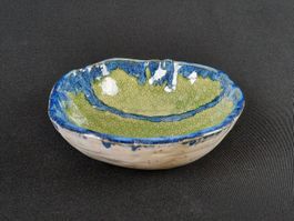 Keramikschale Blau/Grün