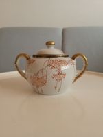 60er Jahren Japan " Saji "  Porzellan Zuckerdose