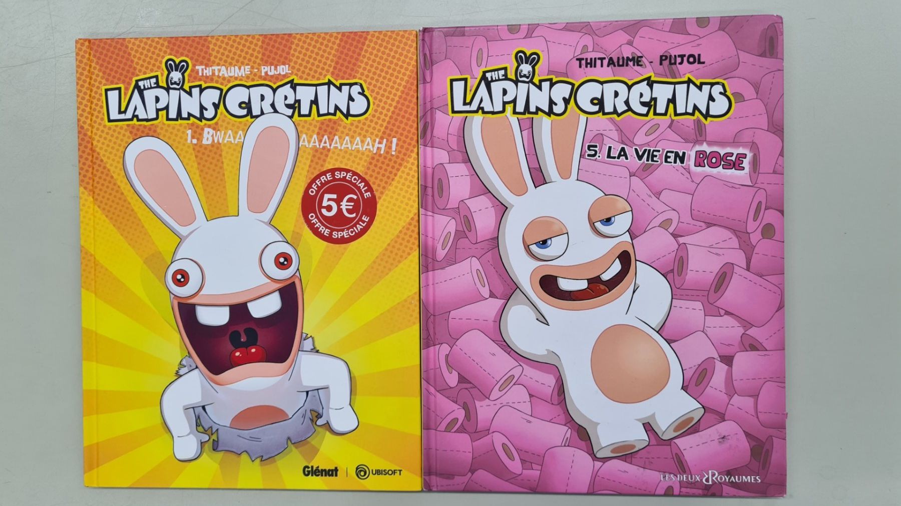 Comics: 2 BD The lapins Crétins – Neu (gemäss Beschreibung) aus Châtonnaye von Jaydee6