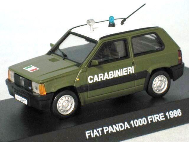 Fiat Modellini d'auto: Fiat Panda 1000 Fire Carabinieri , 1:43 – Nuovo e nell'imballaggio originale da Goldach venduto da Feivel9
