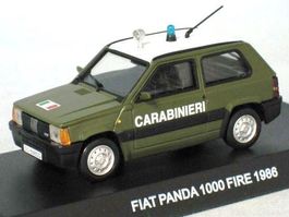 Fiat Panda 1000 Fire Carabinieri , 1:43