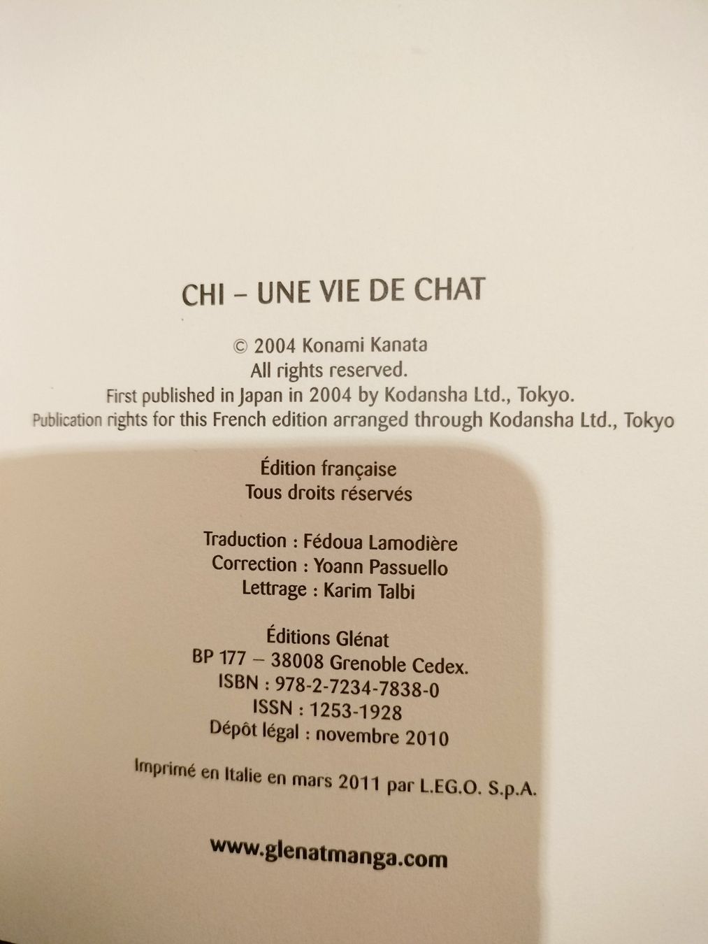 Libri: Chi - Une vie de chat Tome 01 MANGA – Usato da Cortaillod venduto da rozinna 5