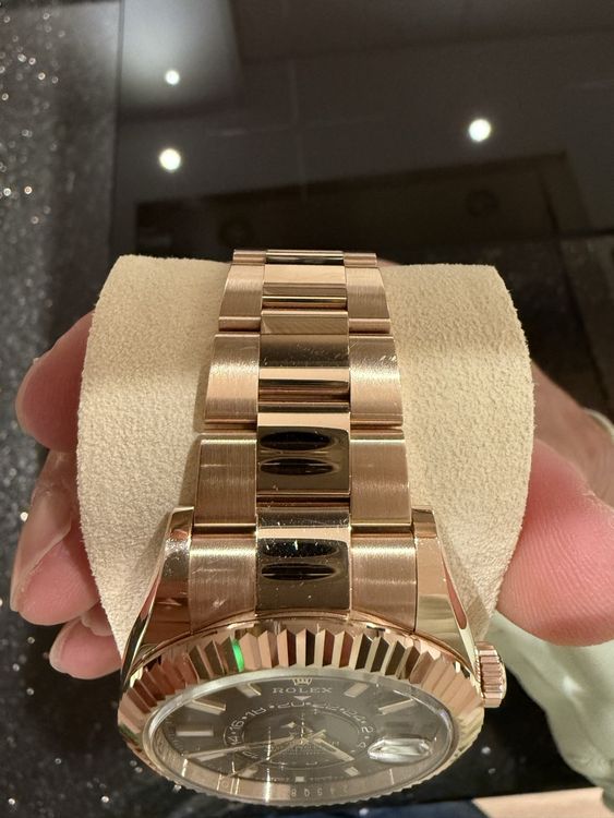 Rolex Sky-Dweller Roségold, Schoko Zifferblatt! 4