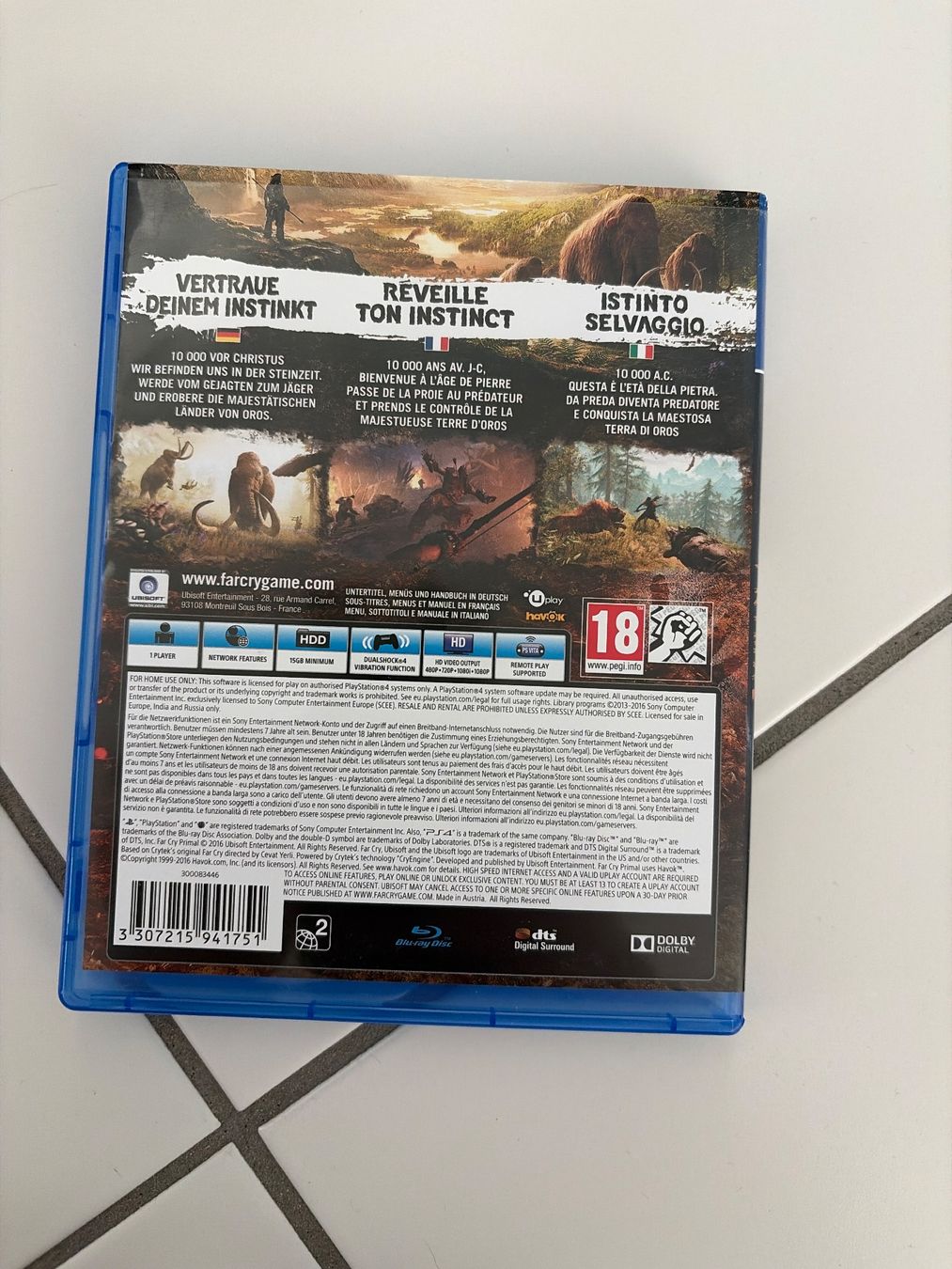 Giochi: Videospiel Far Cry Primal für PlayStation 4  oder PS5 – Usato da Binningen venduto da Doomloop 1