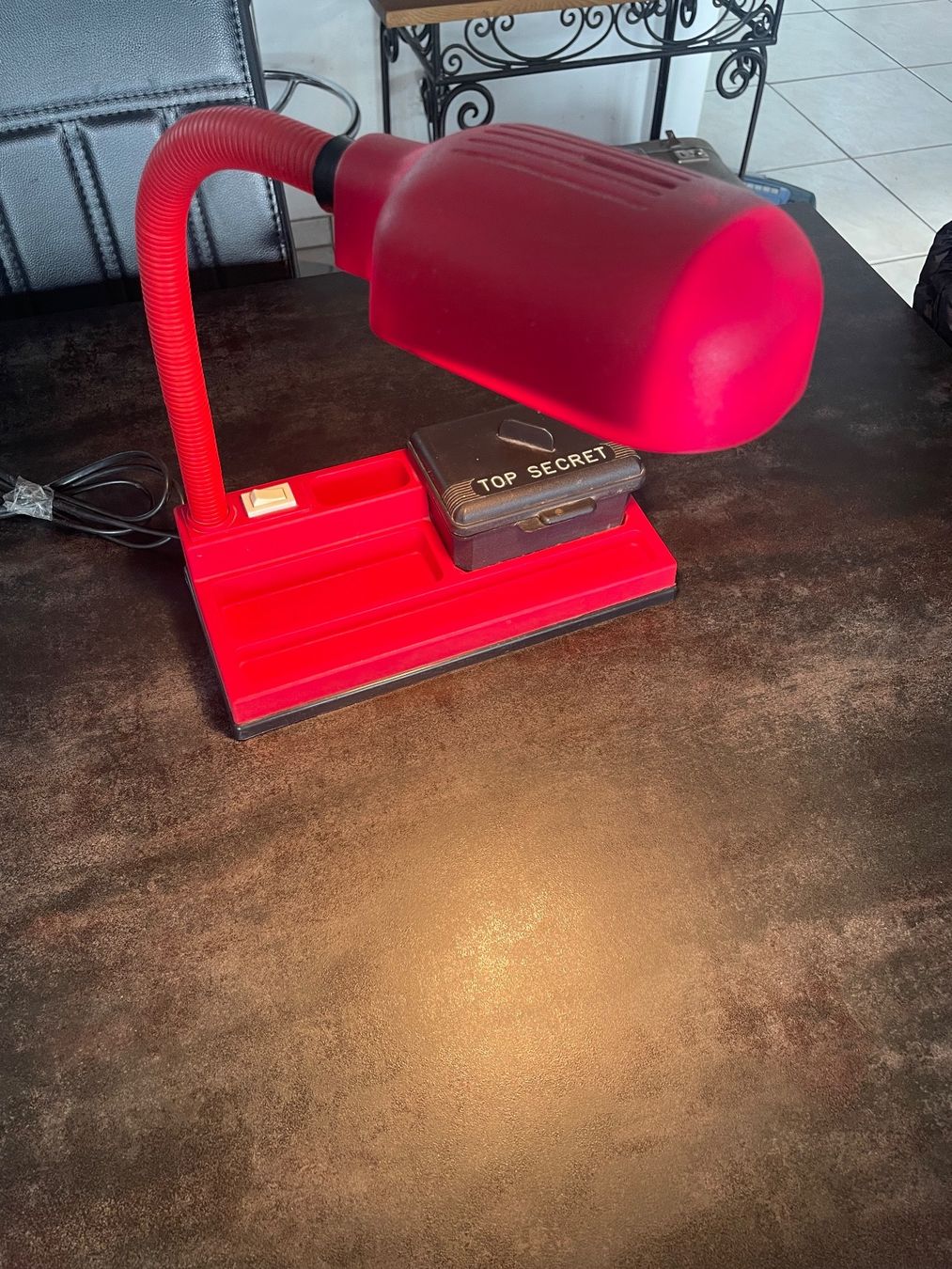 Lampen: Lampe de Bureau Vintage – Gebraucht aus Vallamand von Bricbracbroc82 8
