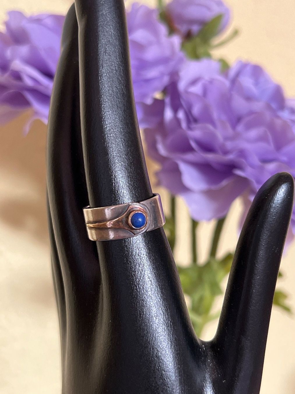 Bagues: Schöner Ring 925 mit Lapislazuli – D'occasion à Seon par Sunny-Schmuck78