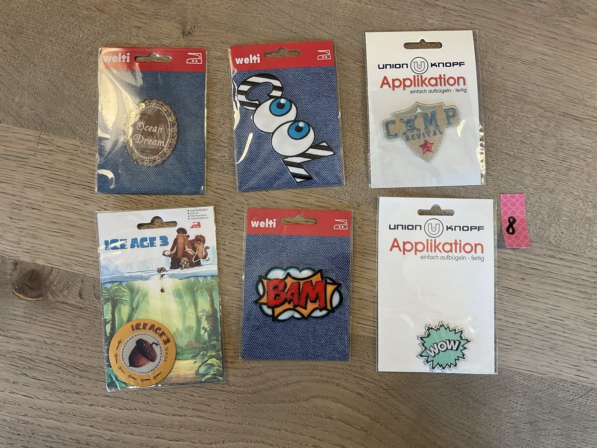 Patches: Applikationen – Neu und originalverpackt aus Oerlingen von MarinaKnacknuss