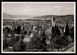AK Uznach, Blick zum Zürichsee
