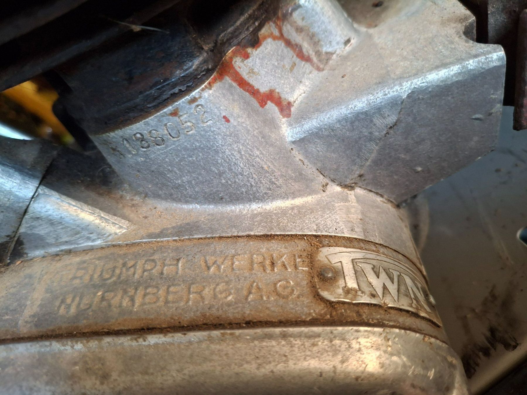 Triumph Motori: Triumph TWN B125 Motor Drehschieber 1948 Oldtimer Nürnberg – Difettoso da Wängi venduto da Toeff85 1