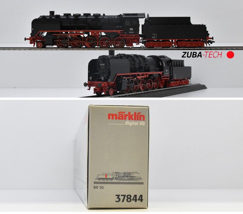 Märklin 37844 Dampflok BR 50 DB H0 WS Digital mit OVP (Gebraucht) in St ...