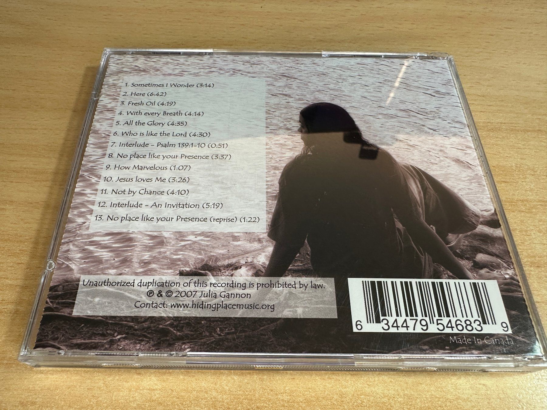 CDs: G2 Julia - No Place Like Here – Gebraucht aus Rikon im Tösstal von Alpenmutz 1