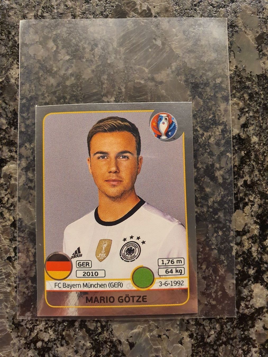Panini Sammelbilder & Trading cards: Mario Götze 257 Panini Euro Em 2016 – Gebraucht aus Oberdorf BL von BaldenEagle