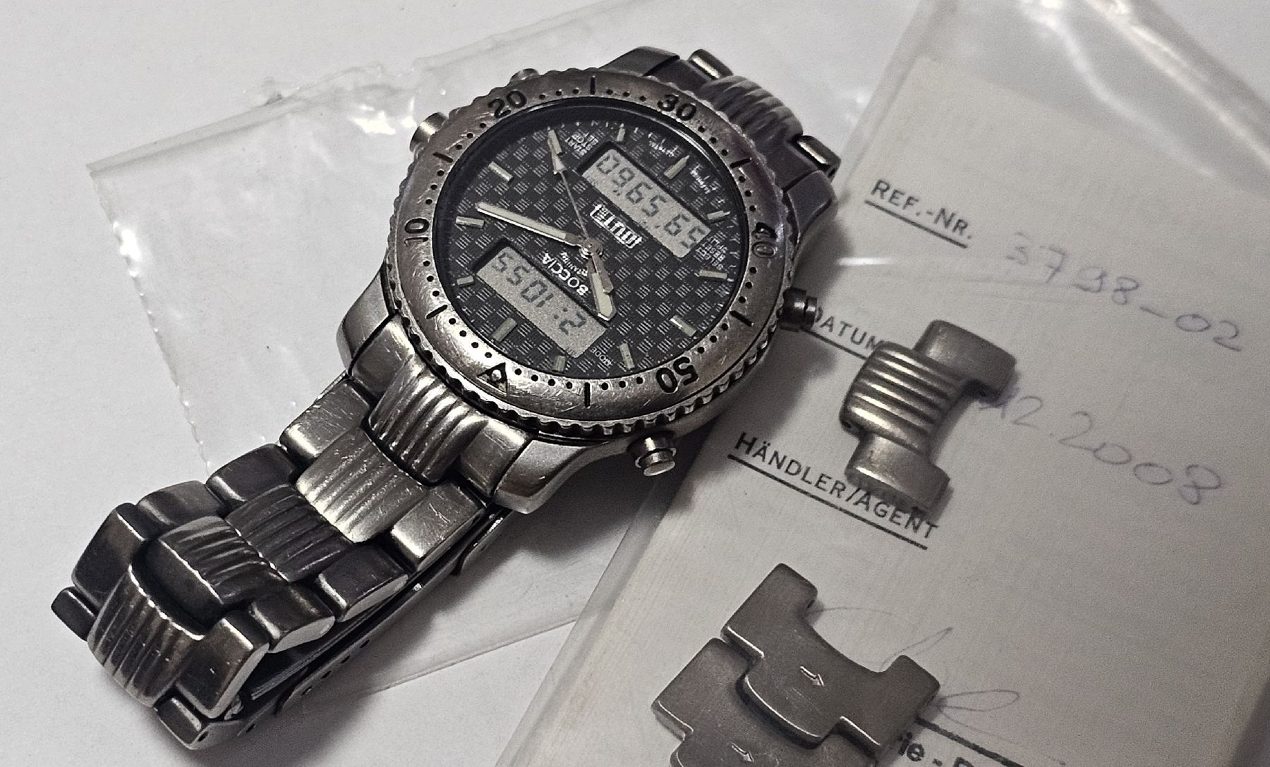 Orologi:  Boccia Titanium chronographe analogique/numérique  – Usato da Genève venduto da Fresko01 2