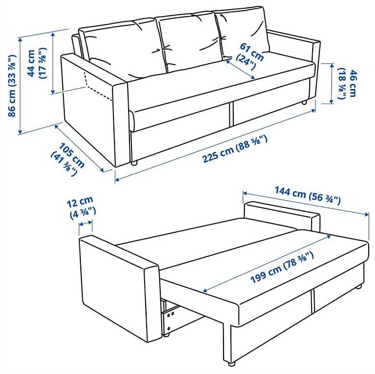 Divani: Grey Sofa Bed - Great Condition – Nuovo e nell'imballaggio originale da Basel venduto da you_5sm7 1