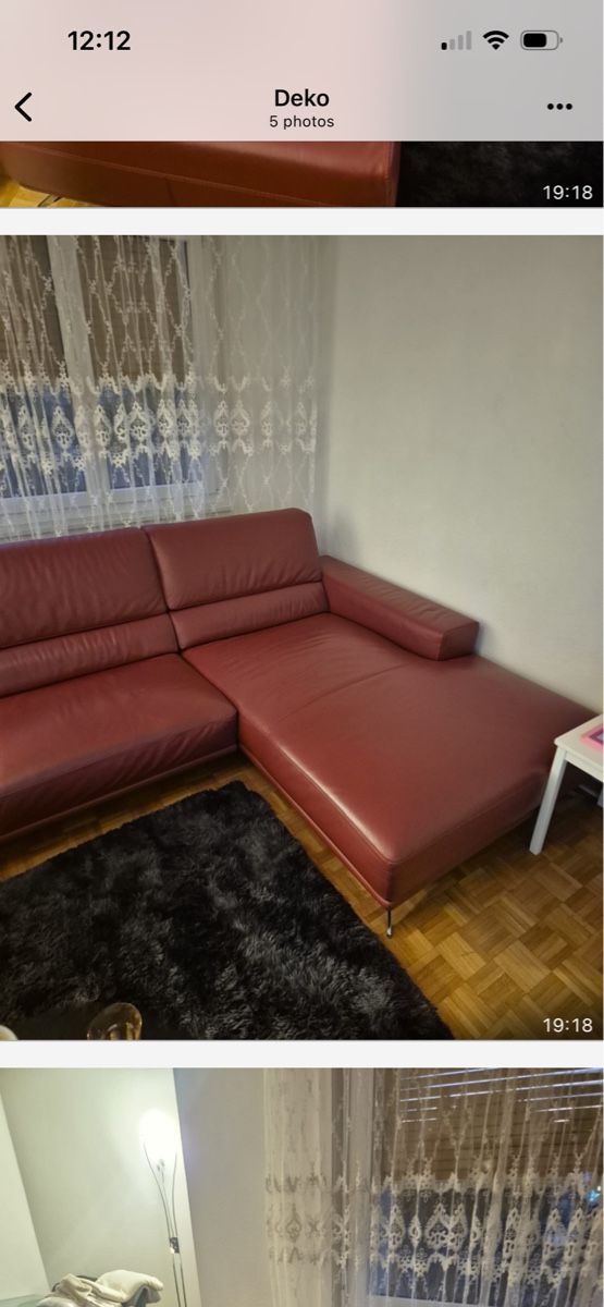 Roche Bobois Sofas: Canape Rochebobois cuir – Gebraucht aus Fribourg von Senator77 2