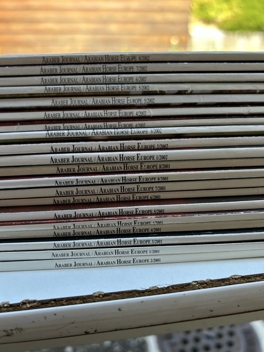 Riviste & Magazine: Araber Pferde Zeitschrift Sammlung – Usato da Rickenbach ZH venduto da nathifa 9